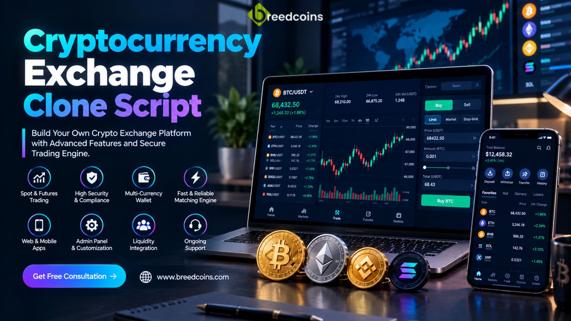 Web3 Exchange Ecosystems Built Around a Cryptocurrency Exchange Clone Script