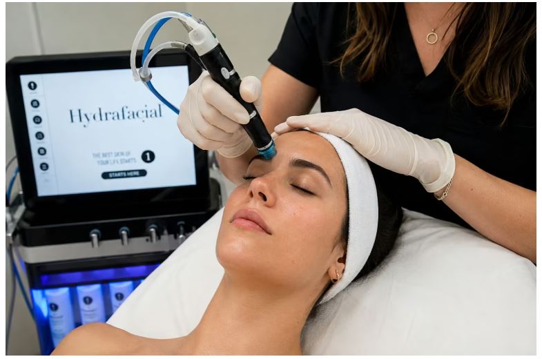 Glowing Skin with HydraFacial Treatment in Blackburn