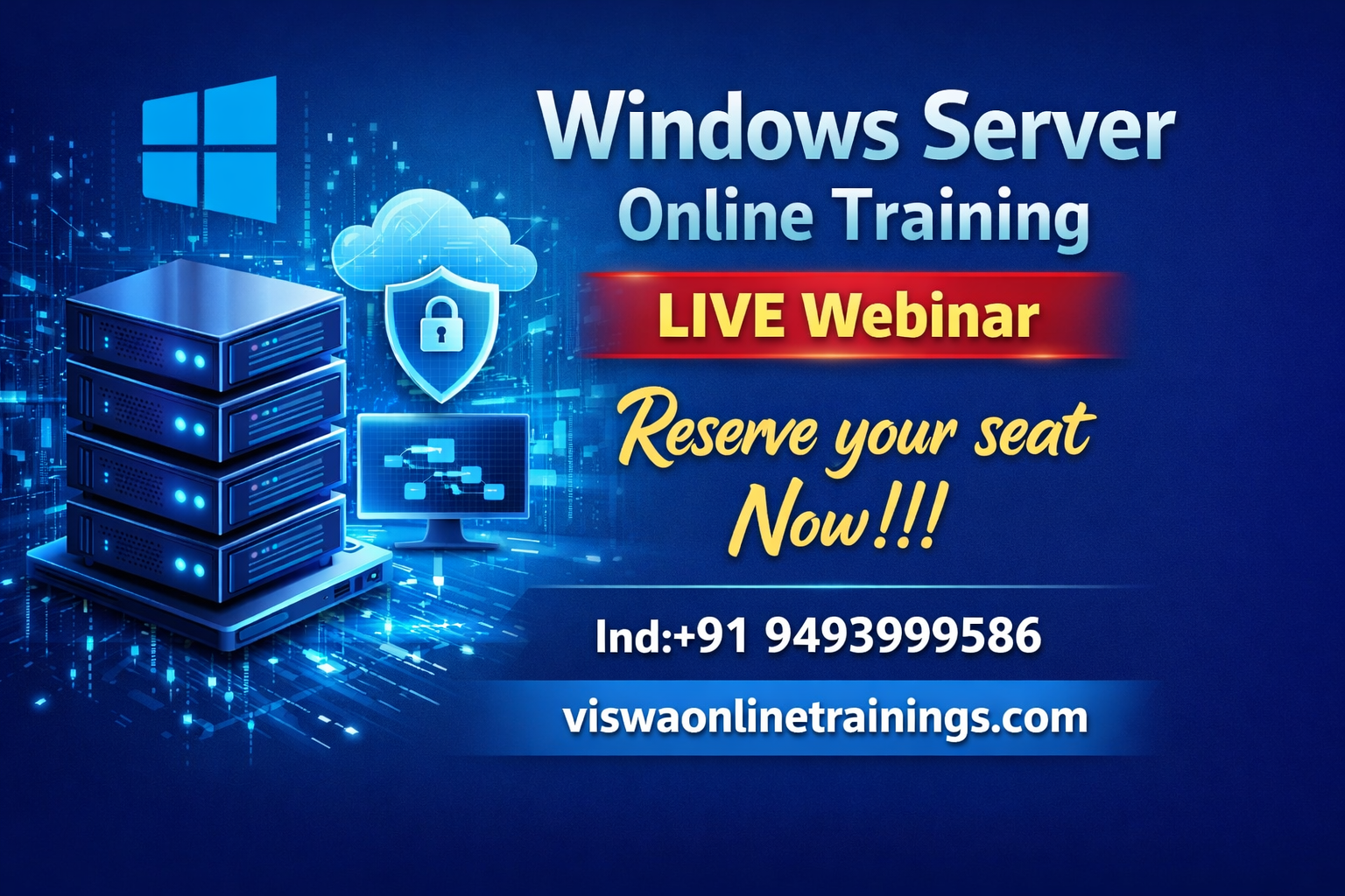 Windows Server Online Training Real-time support from India