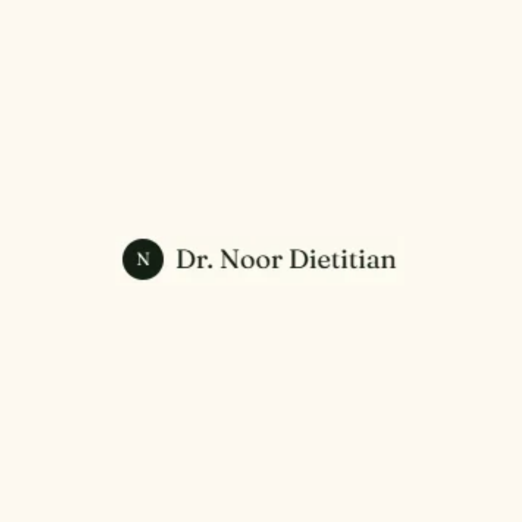 Dr Noor Dietitian