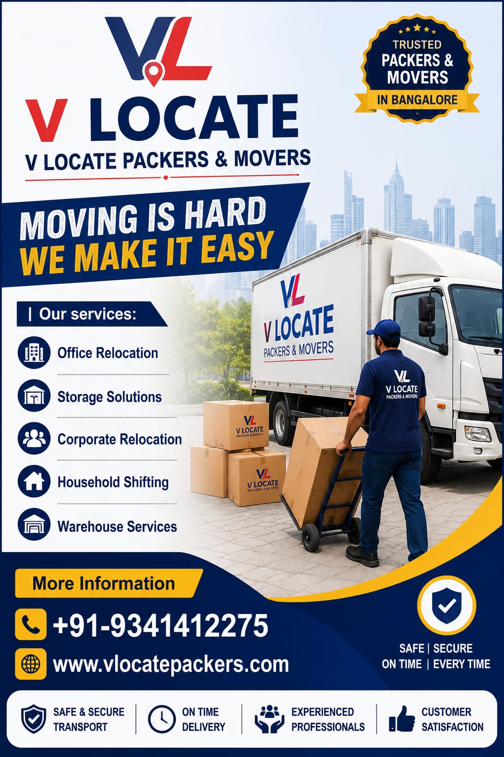 V Locate Packers And Movers