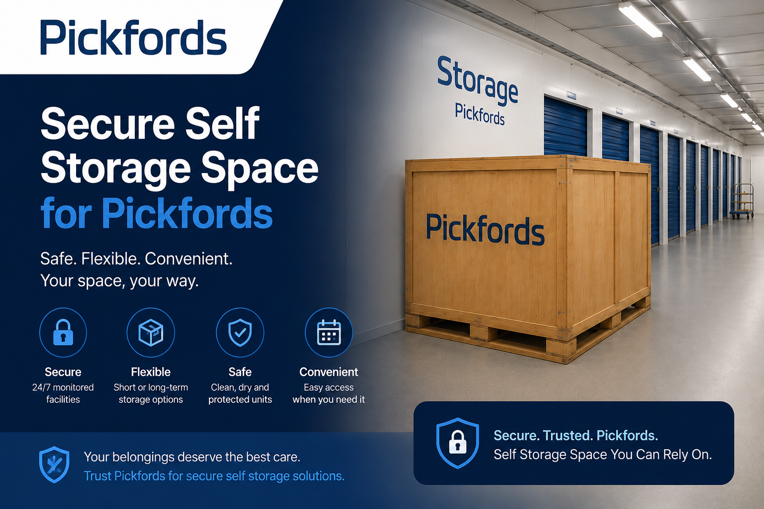 Secure Storage Solutions UK – Pickfords