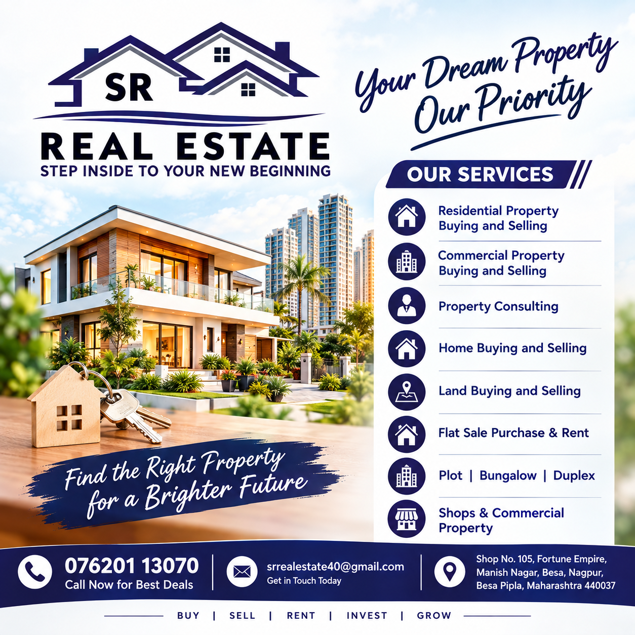 SR Real Estate - Properties in Nagpur