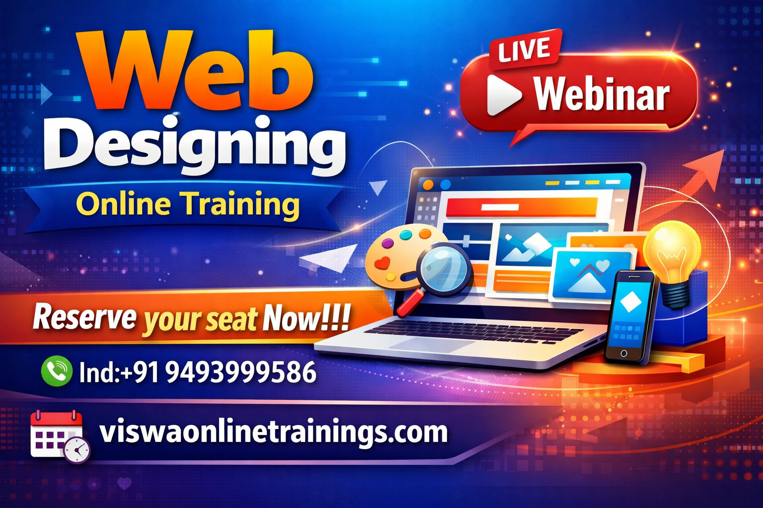 Web Designing Online Coaching Classes In India, Hyderabad
