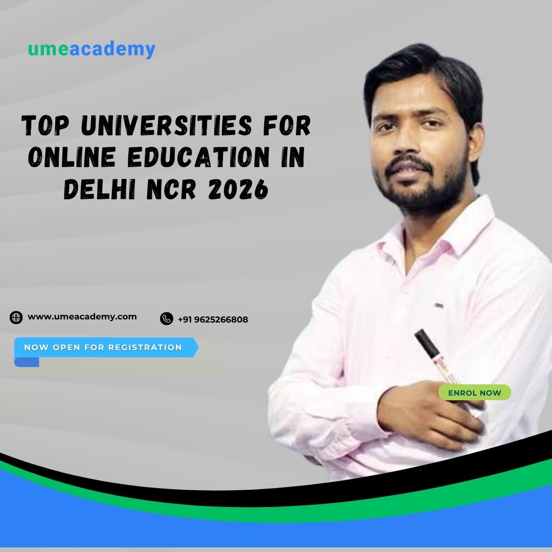 Top Universities for Online Education in Delhi NCR 2026