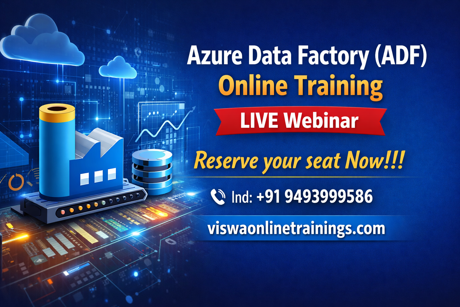 Azure Data Factory Online Coaching Classes In India, Hyderabad