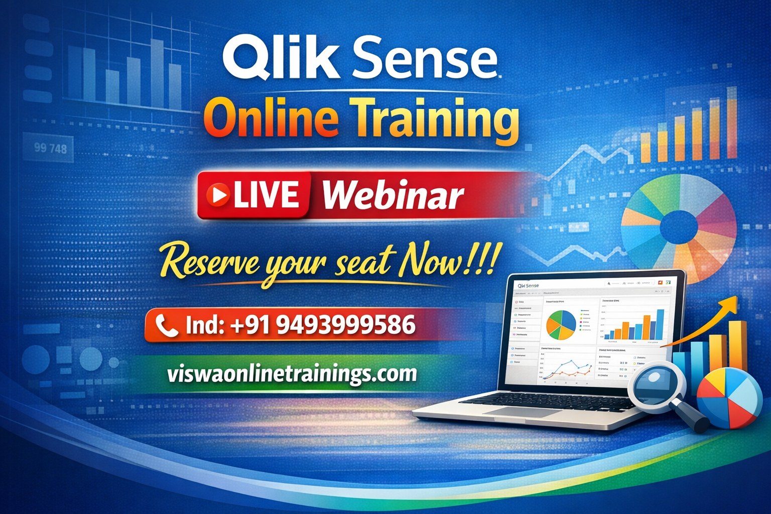 Qlik Sense Online Training & Certification From India