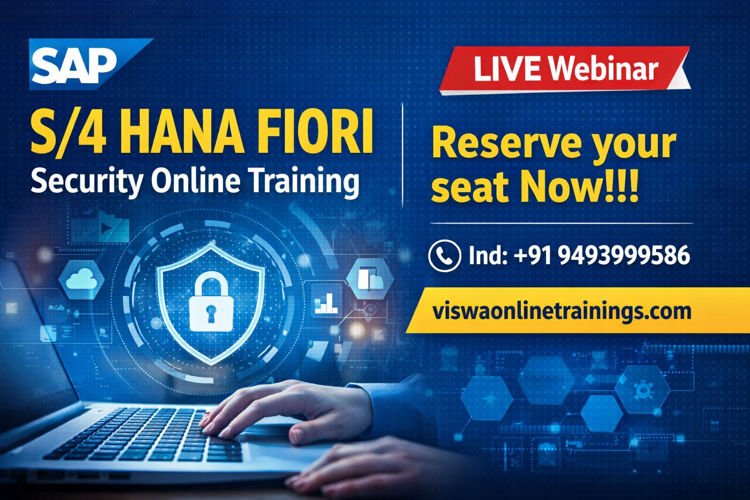 SAP S/4 HANA Fiori Security Online Training Classes with Real Time Support From India
