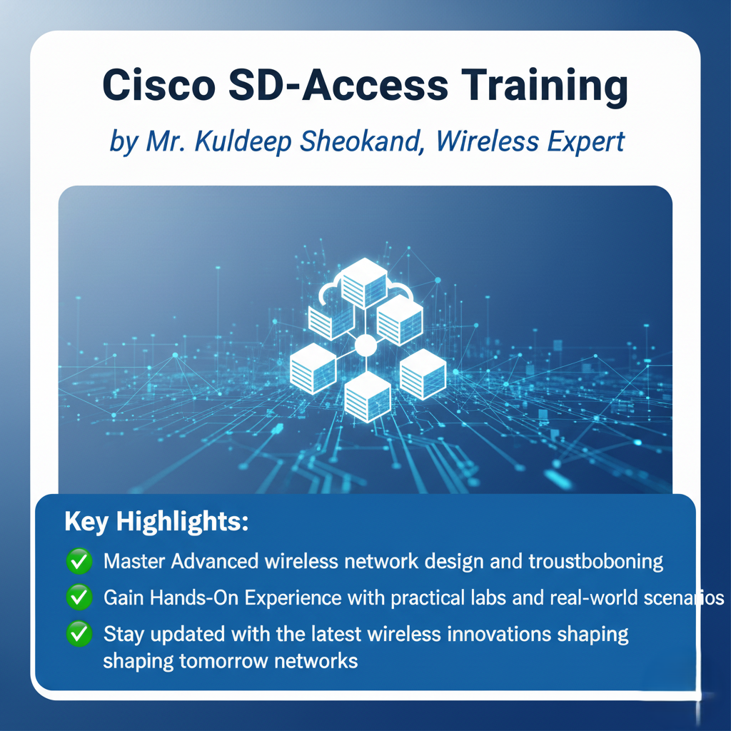 Cisco SD-Access Training Course | Cisco SDA Training