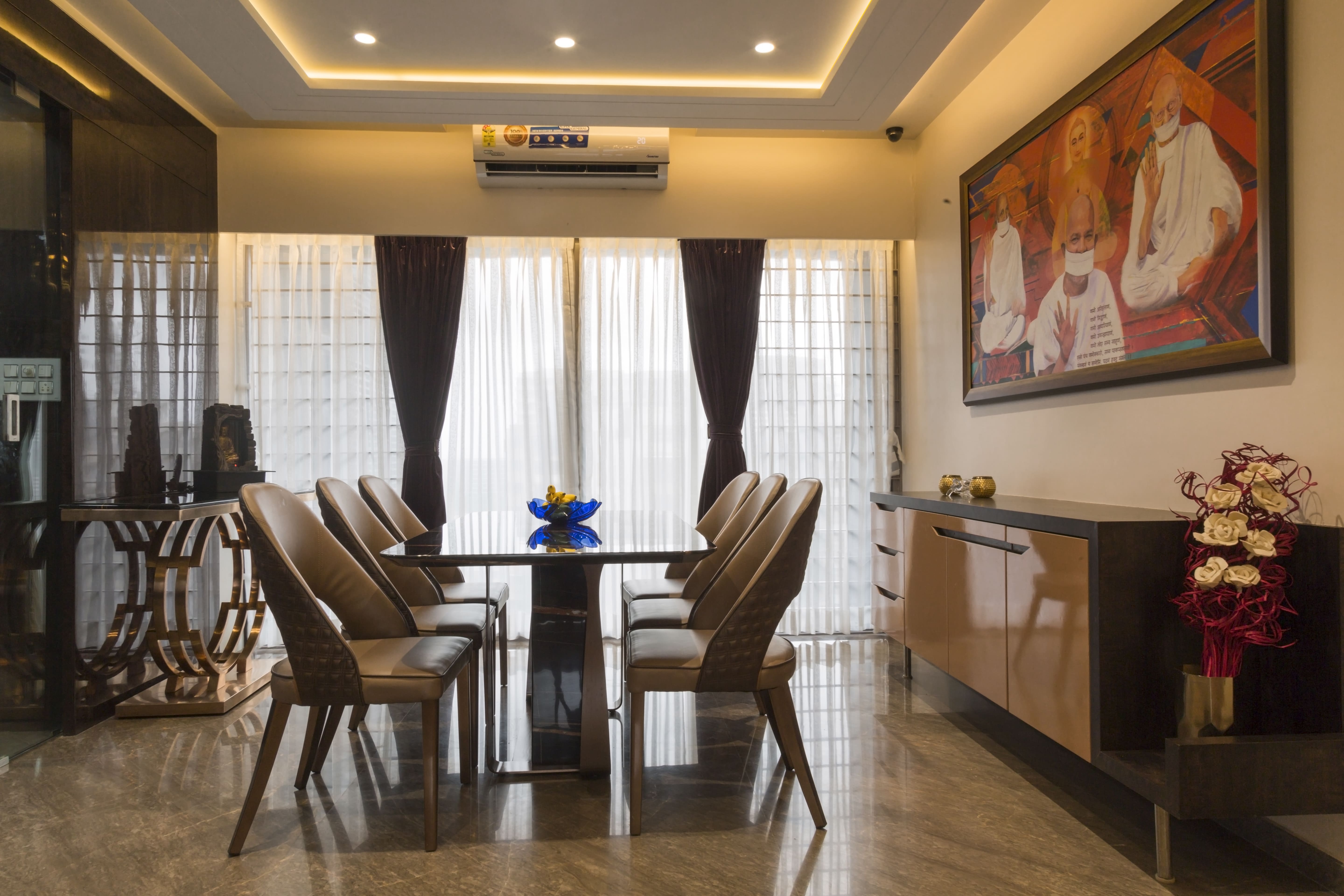 Luxury Dining Room Interior Designers Mumbai