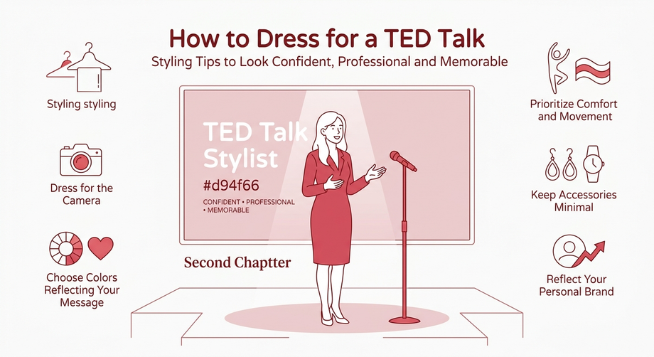 How to Dress for a TED Talk: Styling Tips to Look Confident, Professional and Memorable